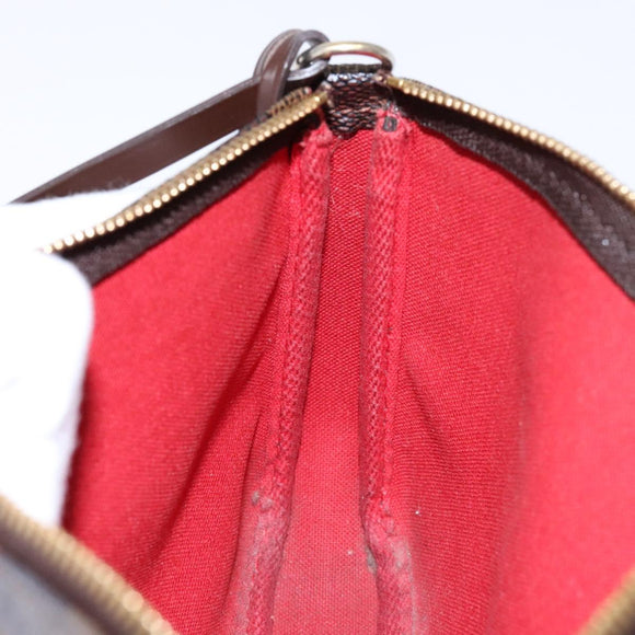 LOUIS VUITTON Damier Ebene Pochette Accessoires Pouch N41206 LV Auth 140576