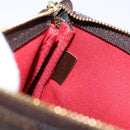 LOUIS VUITTON Damier Ebene Pochette Accessoires Pouch N41206 LV Auth 140576-12