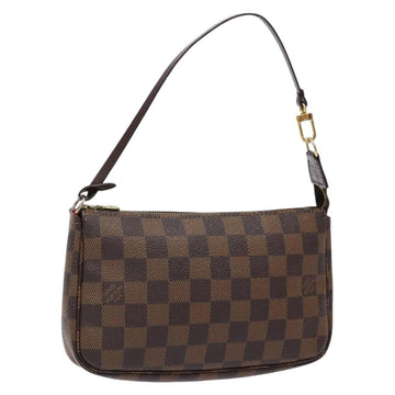 LOUIS VUITTON Damier Ebene Pochette Accessoires Pouch N41206 LV Auth 140576