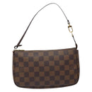 LOUIS VUITTON Damier Ebene Pochette Accessoires Pouch N41206 LV Auth 140576-13