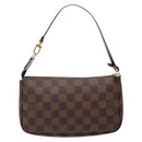 LOUIS VUITTON Damier Ebene Pochette Accessoires Pouch N41206 LV Auth 140576-2