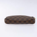 LOUIS VUITTON Damier Ebene Pochette Accessoires Pouch N41206 LV Auth 140576-5
