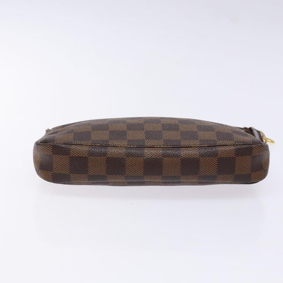 LOUIS VUITTON Damier Ebene Pochette Accessoires Pouch N41206 LV Auth 140576
