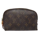 LOUIS VUITTON Monogram Pochette Cosmetic PM Pouch M43998 LV Auth 140579-1
