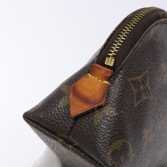 LOUIS VUITTON Monogram Pochette Cosmetic PM Pouch M43998 LV Auth 140579