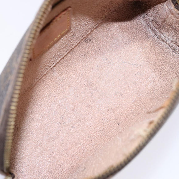 LOUIS VUITTON Monogram Pochette Cosmetic PM Pouch M43998 LV Auth 140579