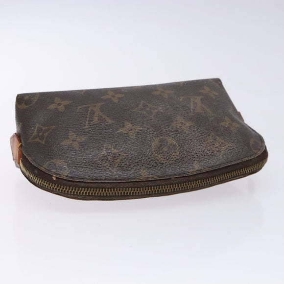 LOUIS VUITTON Monogram Pochette Cosmetic PM Pouch M43998 LV Auth 140579