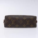 LOUIS VUITTON Monogram Pochette Cosmetic PM Pouch M43998 LV Auth 140579-6