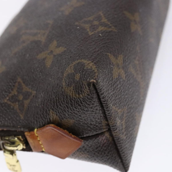 LOUIS VUITTON Monogram Pochette Cosmetic PM Pouch M43998 LV Auth 140579