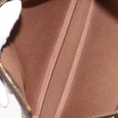 LOUIS VUITTON Graffiti Pochette Accessoires Pouch Khaki M92191 LV Auth 140580-11