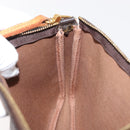 LOUIS VUITTON Graffiti Pochette Accessoires Pouch Khaki M92191 LV Auth 140580-20