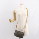 LOUIS VUITTON Graffiti Pochette Accessoires Pouch Khaki M92191 LV Auth 140580-21