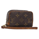 LOUIS VUITTON Monogram Trousse Wapity Pouch M58030 LV Auth 140581-1