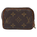 LOUIS VUITTON Monogram Trousse Wapity Pouch M58030 LV Auth 140581-2