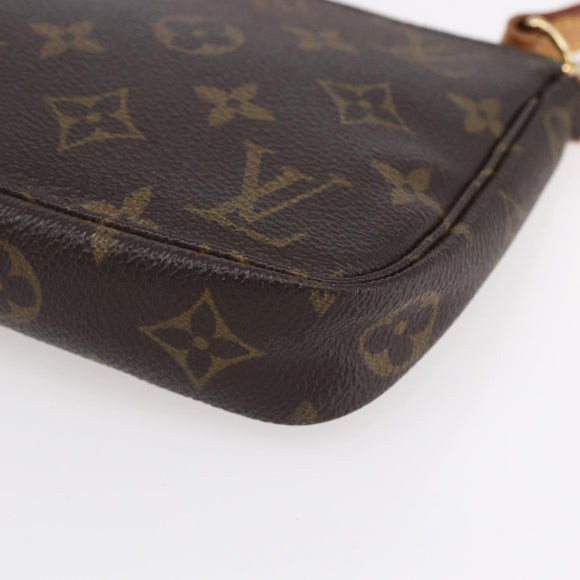 LOUIS VUITTON Monogram Pochette Accessoires Pouch M51980 LV Auth 140582