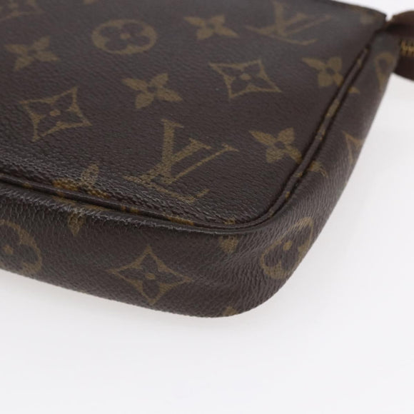LOUIS VUITTON Monogram Pochette Accessoires Pouch M51980 LV Auth 140582