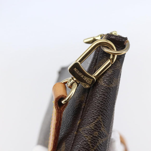 LOUIS VUITTON Monogram Pochette Accessoires Pouch M51980 LV Auth 140582
