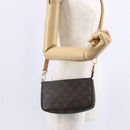 LOUIS VUITTON Monogram Pochette Accessoires Pouch M51980 LV Auth 140582-21