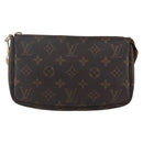 LOUIS VUITTON Monogram Pochette Accessoires Pouch M51980 LV Auth 140582-13