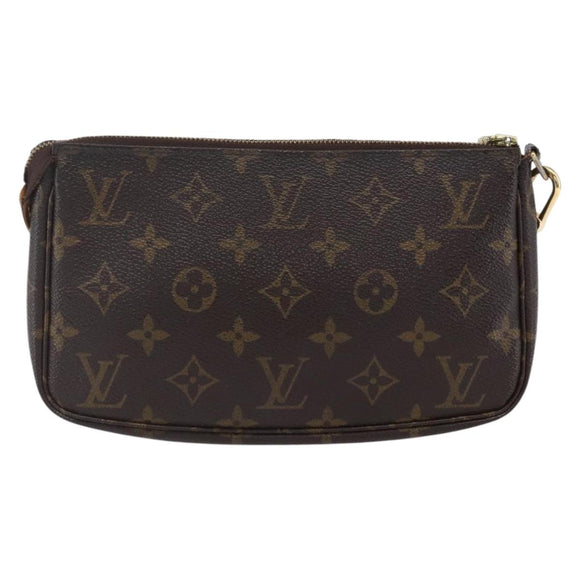 LOUIS VUITTON Monogram Pochette Accessoires Pouch M51980 LV Auth 140582