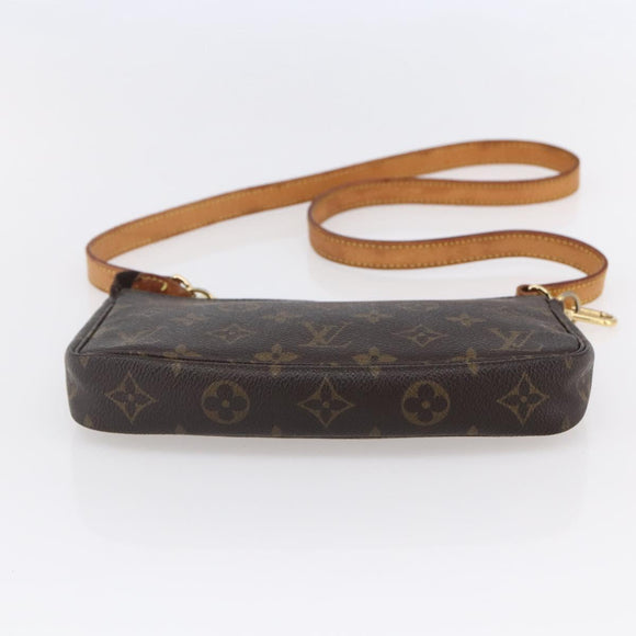 LOUIS VUITTON Monogram Pochette Accessoires Pouch M51980 LV Auth 140582