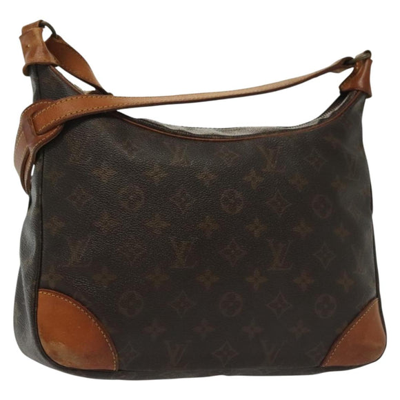 LOUIS VUITTON Monogram Boulogne 30 Shoulder Bag M51265 LV Auth 140584