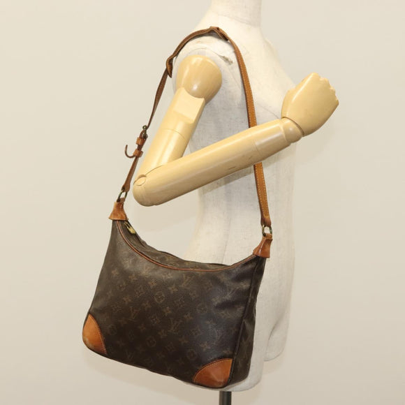 LOUIS VUITTON Monogram Boulogne 30 Shoulder Bag M51265 LV Auth 140584