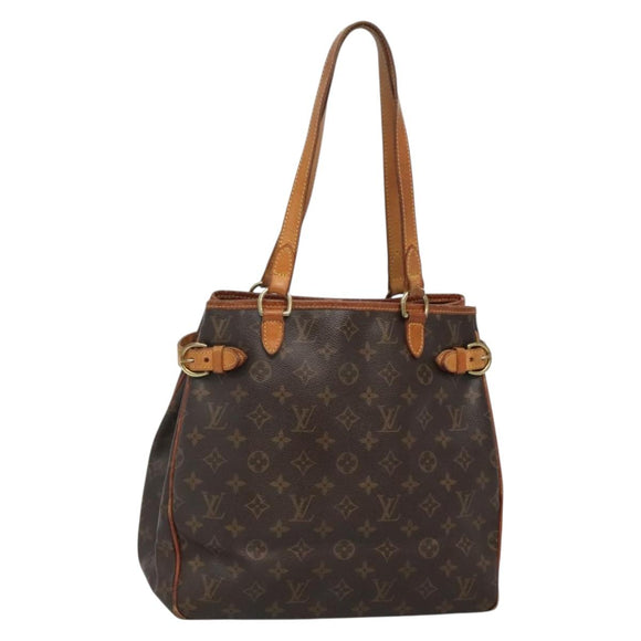 LOUIS VUITTON Monogram Batignolles Vertical Tote Bag M51153 LV Auth 140587