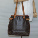 LOUIS VUITTON Monogram Batignolles Vertical Tote Bag M51153 LV Auth 140587-20