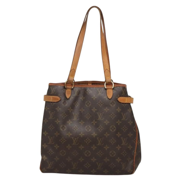 LOUIS VUITTON Monogram Batignolles Vertical Tote Bag M51153 LV Auth 140587