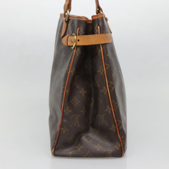 LOUIS VUITTON Monogram Batignolles Vertical Tote Bag M51153 LV Auth 140587