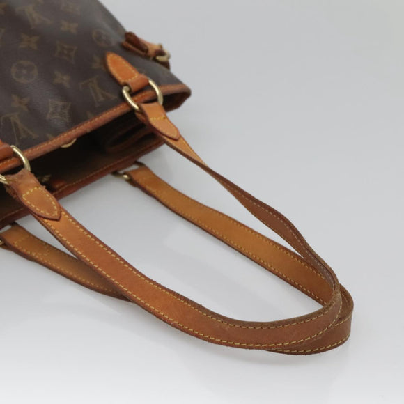 LOUIS VUITTON Monogram Batignolles Vertical Tote Bag M51153 LV Auth 140587