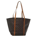 LOUIS VUITTON Monogram Sac Shopping Tote Bag M51108 LV Auth 140590-1
