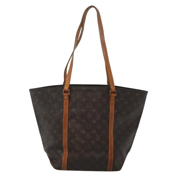 LOUIS VUITTON Monogram Sac Shopping Tote Bag M51108 LV Auth 140590