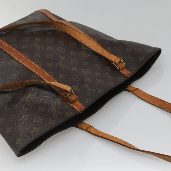 LOUIS VUITTON Monogram Sac Shopping Tote Bag M51108 LV Auth 140590