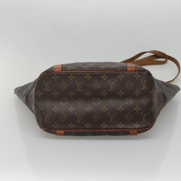 LOUIS VUITTON Monogram Sac Shopping Tote Bag M51108 LV Auth 140590