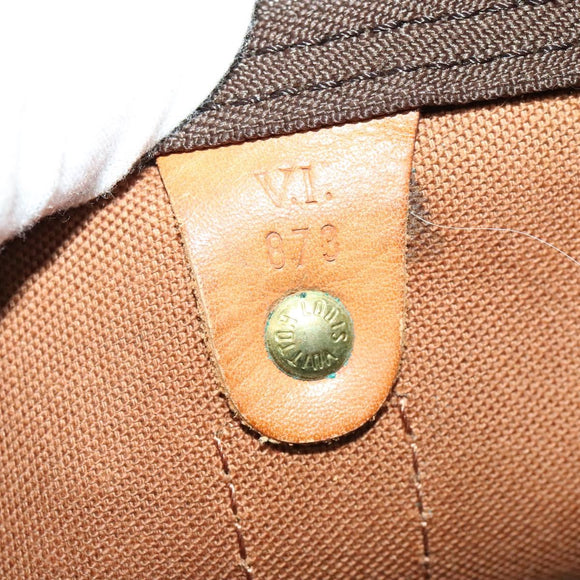 LOUIS VUITTON Monogram Keepall 50 Boston Bag M41426 LV Auth 140591