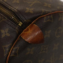 LOUIS VUITTON Monogram Keepall 55 Boston Bag M41424 LV Auth 140592-18