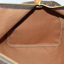 LOUIS VUITTON Monogram Keepall 55 Boston Bag M41424 LV Auth 140592-21