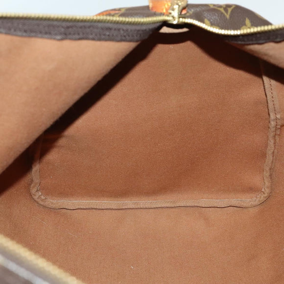 LOUIS VUITTON Monogram Keepall 55 Boston Bag M41424 LV Auth 140592