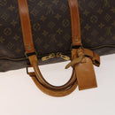 LOUIS VUITTON Monogram Keepall 55 Boston Bag M41424 LV Auth 140592-7