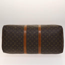 LOUIS VUITTON Monogram Keepall 55 Boston Bag M41424 LV Auth 140592-5