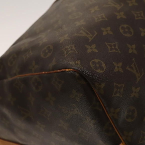 LOUIS VUITTON Monogram Keepall Bandouliere 60 Boston Bag M41412 LV Auth 140595