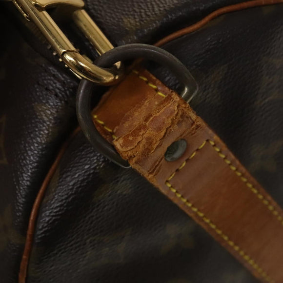 LOUIS VUITTON Monogram Keepall Bandouliere 60 Boston Bag M41412 LV Auth 140595