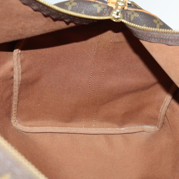 LOUIS VUITTON Monogram Keepall Bandouliere 60 Boston Bag M41412 LV Auth 140595