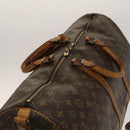 LOUIS VUITTON Monogram Keepall Bandouliere 55 Boston Bag M41414 LV Auth 140596-6