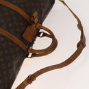 LOUIS VUITTON Monogram Keepall Bandouliere 55 Boston Bag M41414 LV Auth 140596-7
