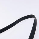 Christian Dior Trotter Canvas Shoulder Bag Navy Gold Auth 140606-8