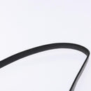 Christian Dior Trotter Canvas Shoulder Bag Navy Gold Auth 140607-8