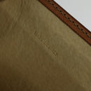 CELINE Macadam Canvas Shoulder Bag PVC Beige Gold Auth 140613-24